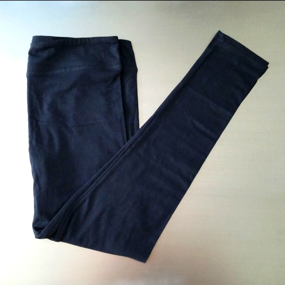 Sunfrog by Xlusion Cotton Blend Black Leggings NWOT